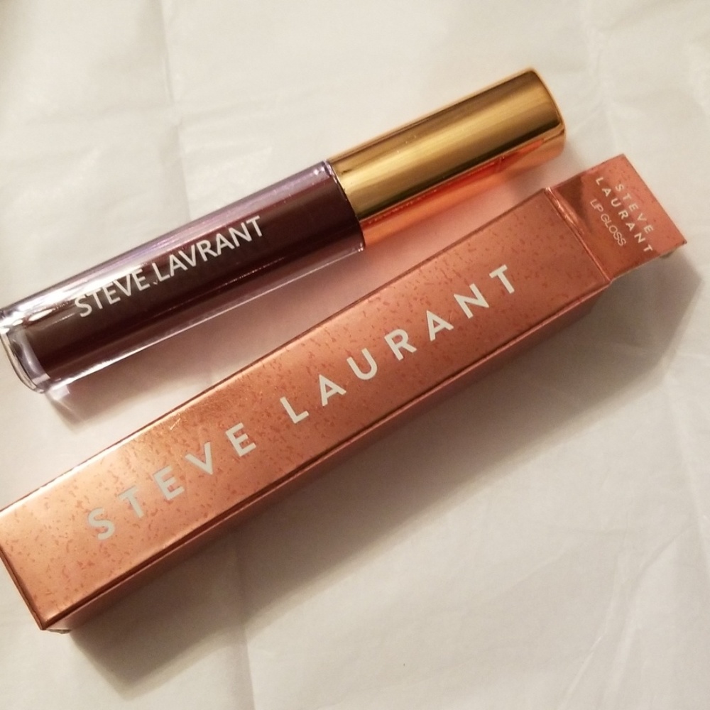 4/25 bundle item. Steve Laurant Lip Gloss In Eggplant
